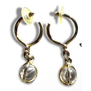 Bundle Sale 3 for $15 | Stylish Clear Plastic Ball Drop Earrings